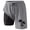 Grey, variant on FUZHIQ Mens Swim Trunks Fashion Hawaiian Print Quick-Dry Surf Board Shorts with Built-In Briefs Upf 50 Sun Protection Mens Summer Clothes,XXL