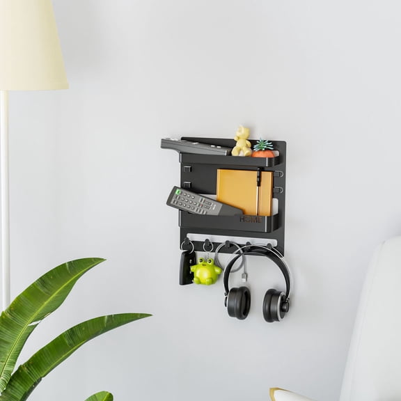 Noothes Bedside Shelf Accessories Organizer Wall Mount Stick On Aesthetic Room Decor Floating Shelf for Bedroom Storage and Organization Organization