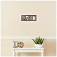 thumbnail image 2 of ArtToFrames Collage Photo Picture Frame with 4 - 2.5x3.5 Openings, Framed in White with Cognac and Black Mats (CDM-3966-5), 2 of 8