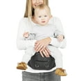 thumbnail image 6 of Moby Wrap 2-in-1 Baby Carrier + Hip Seat in Grey, 6 of 10