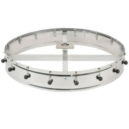 Carlisle 3816CH 18" Stainless Steel 16 Clip Ceiling Mounted Order Wheel Ticket Holder