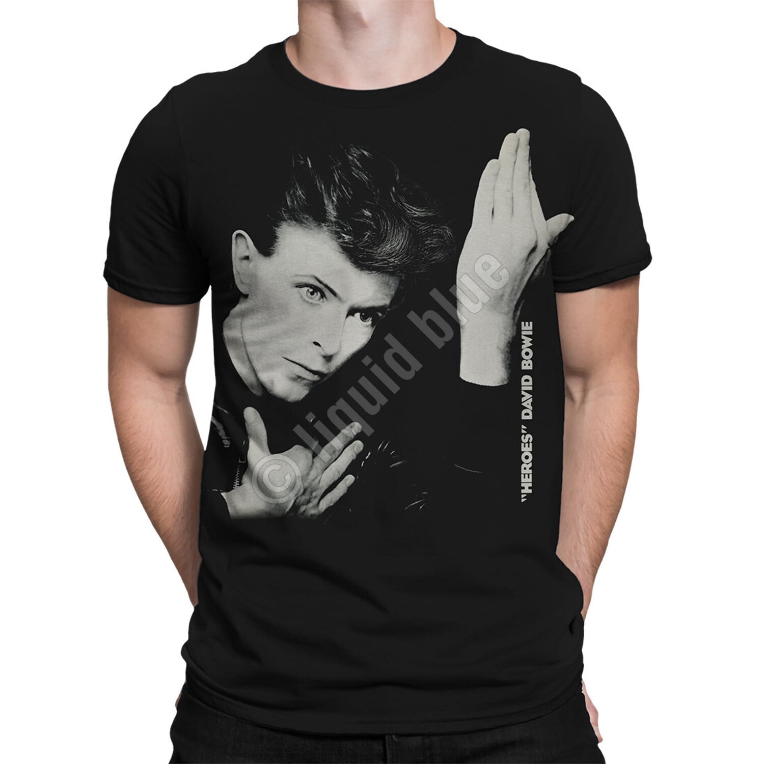 David Bowie HEROES Tシャツ(未開封) David Bowie HEROES Tシャツ(未開封) David Bowie HEROES T