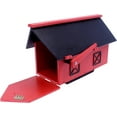 thumbnail image 3 of AmishToyBox.com, Large, Poly Lumber Barn Style Mailbox, Post Mount, 3 of 4