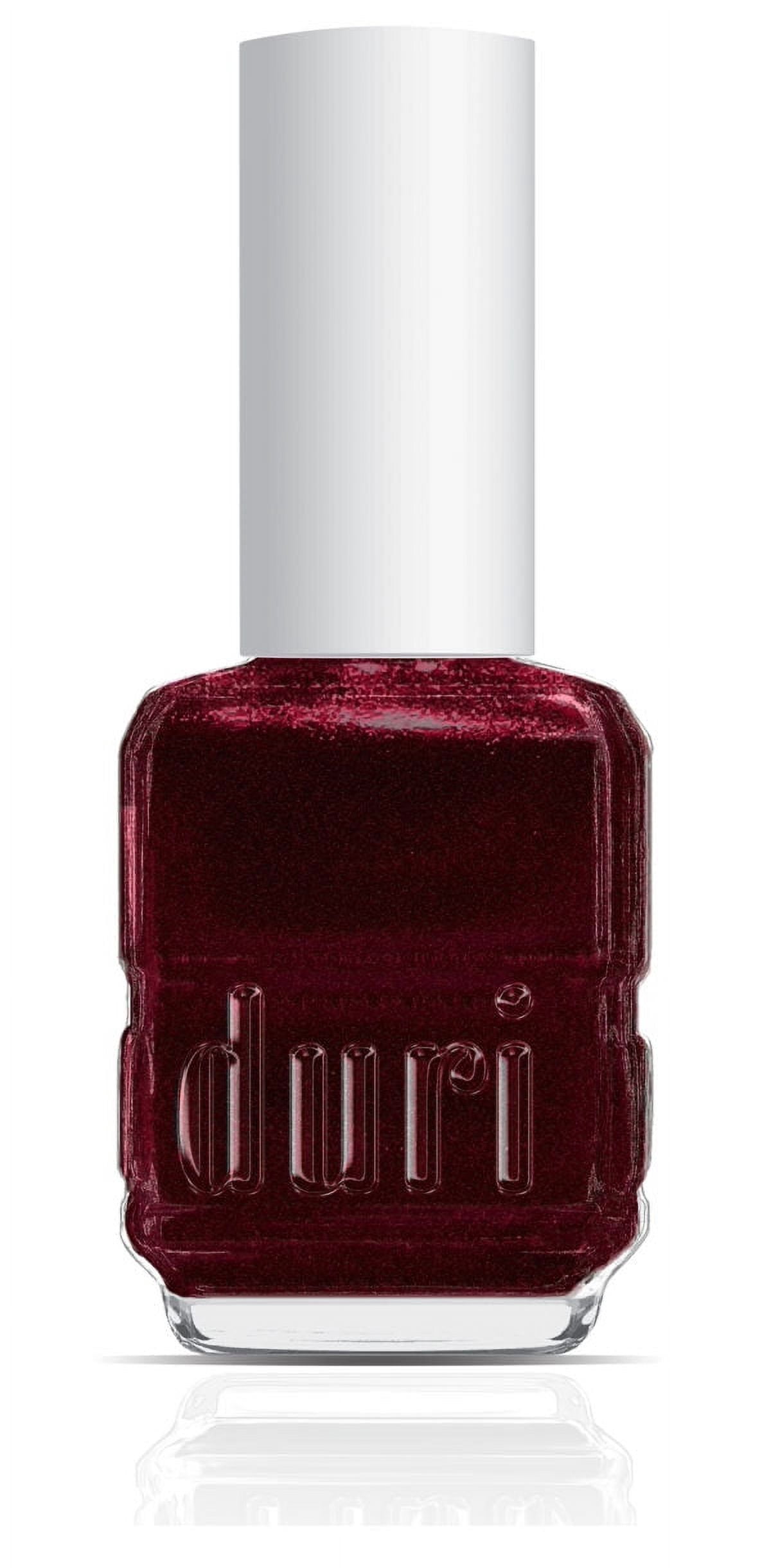 Duri Nail Polish, Ruby Holiday Polish & Quick Dry Travel Set, 0.45 Fl. Oz. Each