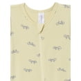thumbnail image 2 of Modern Moments by Gerber Baby Neutral Super Soft Viscose Two-Way Zip Sleep 'N Play Footed Pajamas, Sizes Newborn - 6/9 Months, 2 of 7
