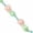 Green Pink FlowerMix, variant on John Bead Super Cute Acrylic Green Candy Mix 5" Bead Strand