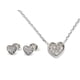 thumbnail image 1 of Juego de Joyería para Mujer de Corazón LuckyLy Collar y Aretes Baño con Zirconia Cúbica Modelo Melody UNITALLA, 1 of 7