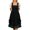 Black-1, variant on PLHWHYQ Women Linen Pinafore Apron with Pockets, Ruffle Hem Adjustable Tie Back Apron for Cooking Baking Gardening Army Green-9 One Size