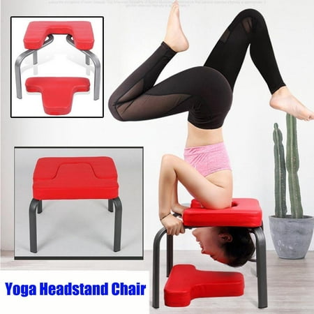Anauto Yoga Chair Bodylift Headstand Inversion Bench Headstander Fitness Kit Red Yoga Headstand Chair Yoga Inversion Chair