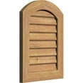 thumbnail image 3 of 24"W x 26"H Arch Top Gable Vent (29"W x 31"H Frame Size): Unfinished, Non-Functional, Smooth Western Red Cedar Gable Vent w/ Decorative Face Frame, 3 of 13