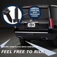 thumbnail image 5 of Black License Plate Screws Rust-proof Finish - 8 Pcs | Premium Eco-Friendly Srews for Front & Rear Plates, 5 of 5