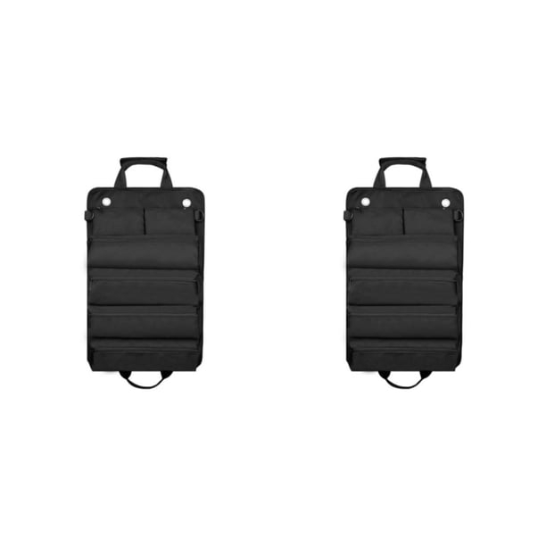 Bolsa de herramientas Speravity portátil con herramienta de transporte desmontable negro pesado 2Conjunto