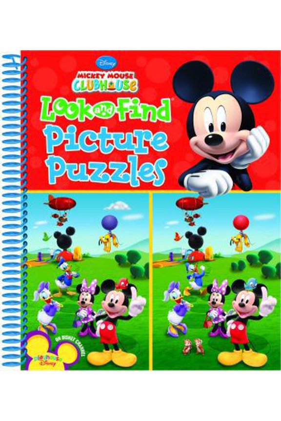 Pre-Owned Mickey Mouse Clubhouse Look and Find Picture Puzzles Mickey Mouse (Paperback) 1605531294 9781605531298
