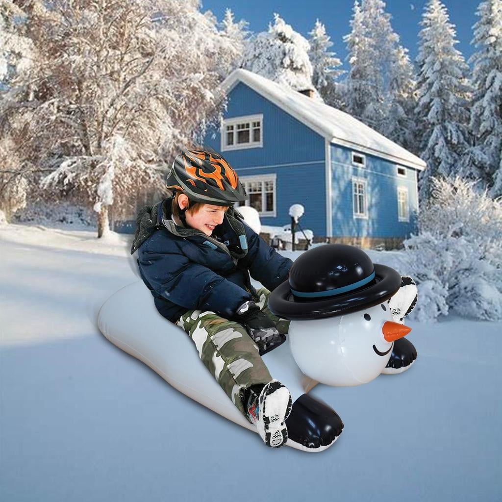 CEORPER Inflatable Ski Board Inflatable Snow Sled Ski Board Sled Inflatable Snowboard