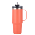 thumbnail image 1 of 30oz Stainless Steel Blender Cup Bottle Insulated Protein Mixer Protein Mixing Cup, 1 of 5