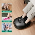 thumbnail image 3 of Snailax Shiatsu Foot Massager for Circulation up to size 13, Air Compression Foot Massager machine with Heat, Gifts, 3 of 5