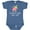 Indigo, variant on Inktastic Grandma Little Love Bug Grandchild Girls Baby Bodysuit