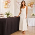 thumbnail image 5 of 4FT Rectangular Polyester Tablecloth with Pleated Skirt, Wrinkle Resistant Table Cover for 120x60x75cm Tables, Elegant Drop Design for Banquet & Event Decor, 5 of 6