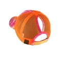 thumbnail image 4 of C.C Ponycap Messy High Bun Ponytail Adjustable Mesh Trucker Baseball Cap Hat, Tie Dye Orange, 4 of 4