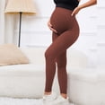 thumbnail image 5 of Maternity Pants for Yoga and Leisure Stretchy Waistband Versatile Loungewear Pants Maternity Clothing Belly Buckles for Women Most Loved Maternity Clothes Maternity Fashions Maternity Suits for, 5 of 5