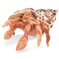 thumbnail image 1 of Marioneta de mano Folkmanis Hermit Crab naranja/crema/marrón, 1 of 3