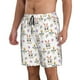 thumbnail image 2 of Fotbe easter Trajes de Baño Estampados para Hombre, Shorts de Verano de Secado Rápido, Ropa de Playa, Bañadores-Medium, 2 of 6