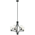 thumbnail image 2 of 44072DBK Kichler Lighting Vara - 5 light Medium Chandelier - 23.75 inches tall by 25.25 inches wide-Distressed Black Finish    -Traditional, 2 of 2