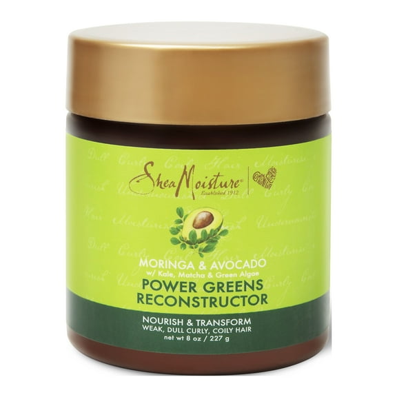 SheaMoisture Moringa & Avocado Power Greens Reconstructor Moisturizing Shine Enhancing Daily Conditioner, 8 oz