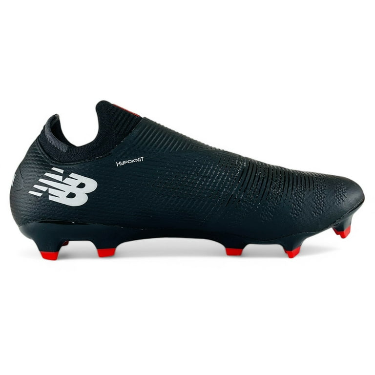 New Balance Furon Pro FG v7+ Black White True Red Men display picture 2