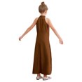 thumbnail image 2 of Jhaoyu Girl's Wide Leg Party Jumpsuits Sleeveless High-Low Skirted One Piece Rompers for Wedding Pageant Birthday Coffee 6, 2 of 4