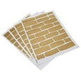 thumbnail image 1 of Etiqueta de Pared Jadeshay 4 Piezas PVC Negro, 1 of 8