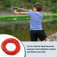 thumbnail image 4 of Uxcell 13 Ft(4M) Rubber Tubing, 3/16"(4mm) ID 5/16"(8mm) OD Sling Shot Natural Latex Rubber Tubing for Exercise Stretching Laboratory Home Hose, Red, 4 of 6