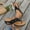 Black, variant on Women's Wide Width Casual Sandals - Flip Flops - Flat, Slip On, Open Toe, Thong - Suede Wine 7.5(40)