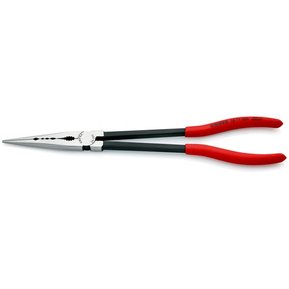 KNIPEX 28 71 280 Pinza de montaje Con perfiles transversales recubierto de plástico acabado pavonado 280 mm