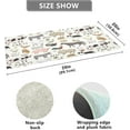 thumbnail image 3 of Farm Animals Area Rug, Anti Fatigue Large Floor Mat, Soft Absorbent Washable Plush Carpet with Non-Slip Rubber Back for Entryway, Bedroom, Sink, Kitchen, Bathroom, 39"x 20", 3 of 7
