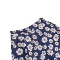 thumbnail image 4 of Women's Pleated Vintage Skirt Floral Print A-line Midi Skirts with Pockets, 4 of 5