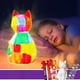 thumbnail image 2 of Grafiti pintado a mano para niños, animales de modelado creativos, juguete brillante de goma suave, muñeco embrión blanco, juego de pintura con luz nocturna pequeña, juguete de 10 ml, 2 of 6