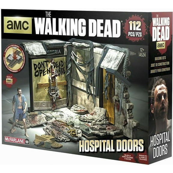 McFarlane Walking Dead Hospital Doors Building Set