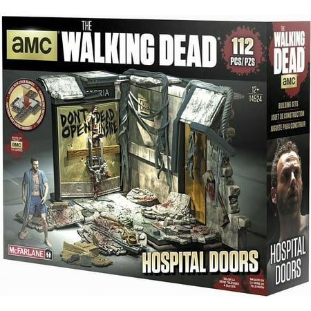 McFarlane Toys The Walking Dead Hospital Doors Building Set #14524
