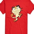 thumbnail image 3 of Pokémon - Meowth Shadow - Men's Short Sleeve Graphic T-Shirt, 3 of 5