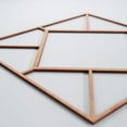 thumbnail image 5 of Ekena Millwork 15 3/8"W x 15 3/8"H x 1/4"T Medium Hudson Decorative Fretwork Wood Wall Panels, Cherry, 5 of 18