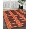 thumbnail image 2 of Ahgly Company Indoor Rectangle Patterned Chilli Pepper Red Area Rugs, 7' x 9', 2 of 6