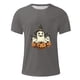 thumbnail image 4 of Blusas y camisas de manga corta y cuello redondo para hombre. Blusas/camisetas de manga corta con cuello redondo y estampado de Halloween para hombre. Blusa para hombre., 4 of 5