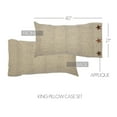 thumbnail image 5 of Abilene Star Pillow Case Set of 2 21x30, 5 of 11