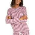 thumbnail image 3 of Alfani Okeo-Tex® Tie-Waist Sleep Top, Purple, X-Small, 3 of 3