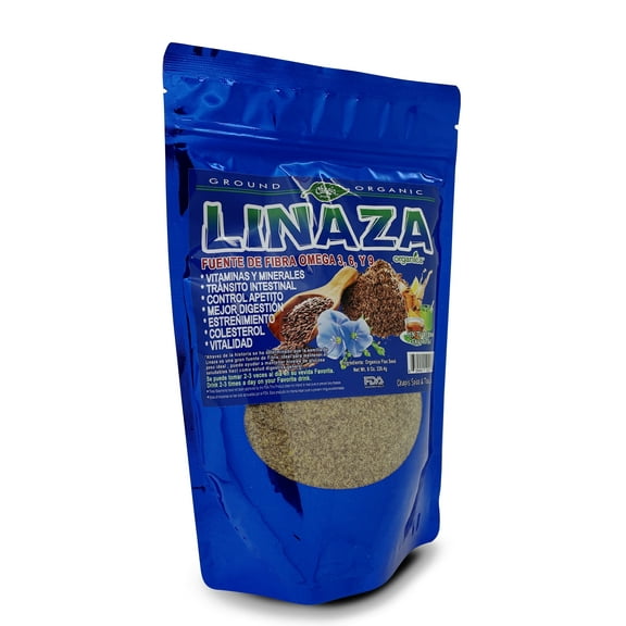 Linaza Molida Organica / Organic Flax Seeds powder Nt Wt 8oz (226g)