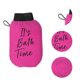 thumbnail image 3 of Guantes Exfoliantes de Ducha 1 Pc para Baño 8.27"x5.12" Rojo Rosa, 3 of 6