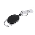 thumbnail image 3 of Retractable Badge Reel,Recoil Retractable Nylon Rope Belt Clip Key Ring Key Chain Ring Leading Edge Technology, 3 of 8