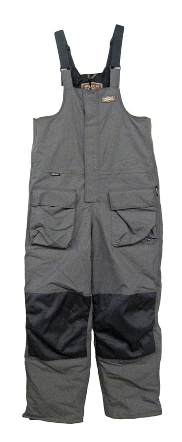 Striker Ice Men's Guardian Bib, Gray, Small 212052 by