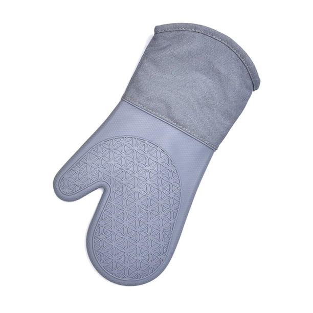 Moyic Manoplas de silicona para horno, guantes de cocina, resistentes a altas temperaturas, lavables en microondas, resistentes para el hogar Herramientas y accesorios para hornear Gris Moyic HA082796-02